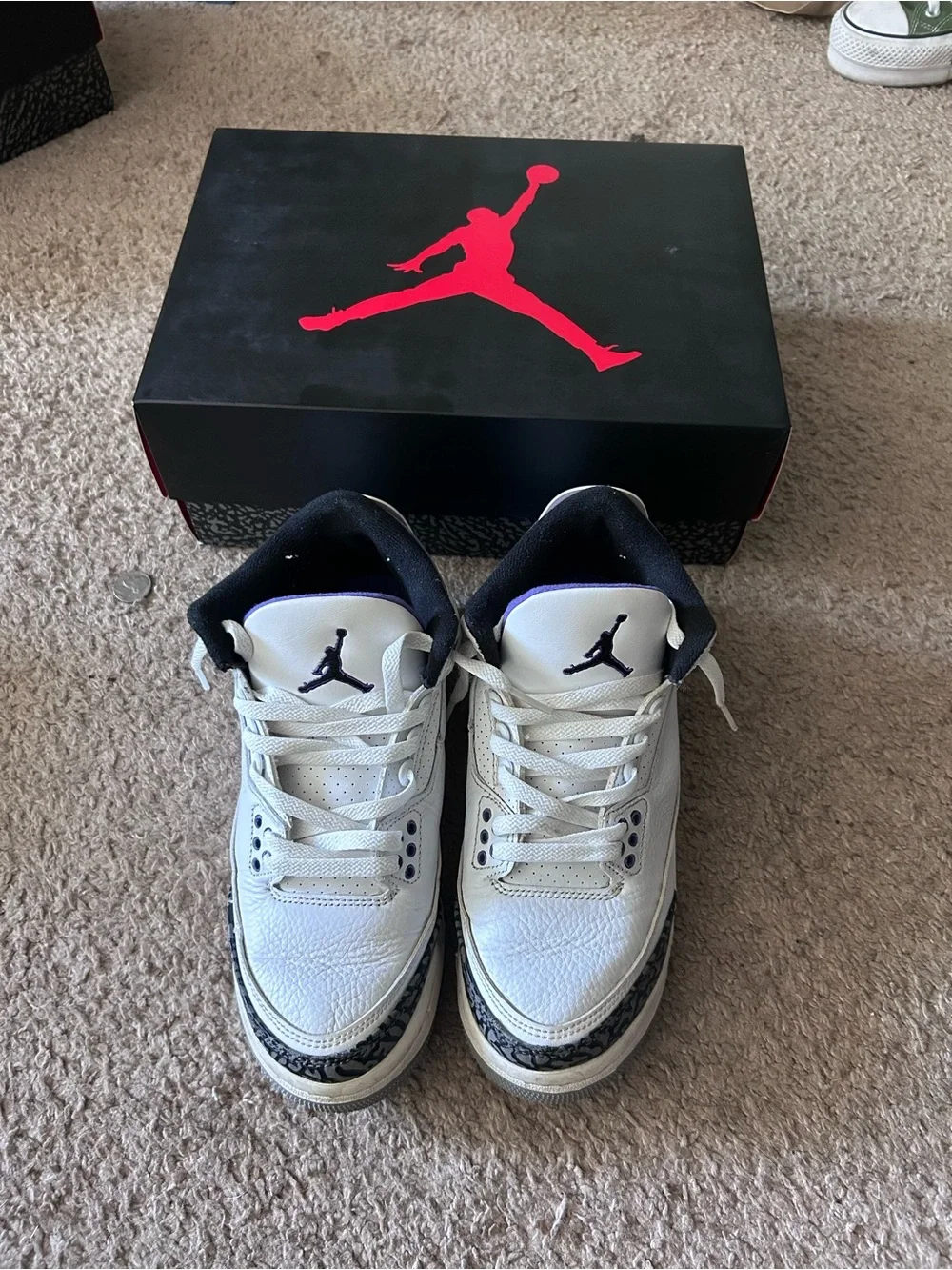 2022 Air Jordan 3 retro GS “Dark Iris”